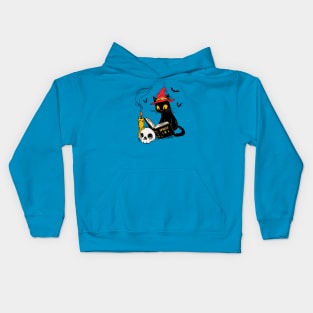 Cat and magic Kids Hoodie